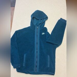 Nike Sherpa Fleece Zip-Up Hoodie – Adult XL (Unisex)